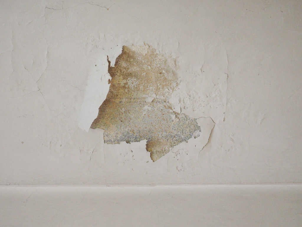 humedad por capilaridad en pared