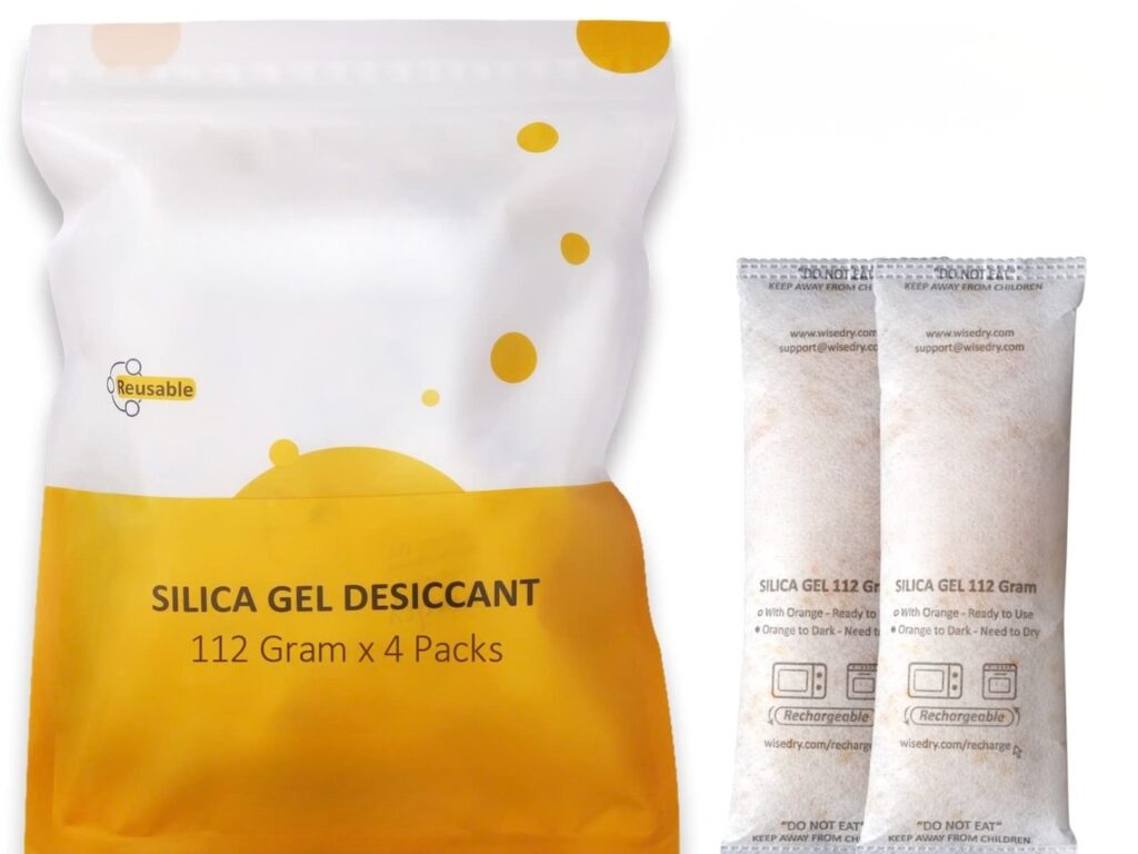 bolsas antihumedad reutilizables de gel de silice