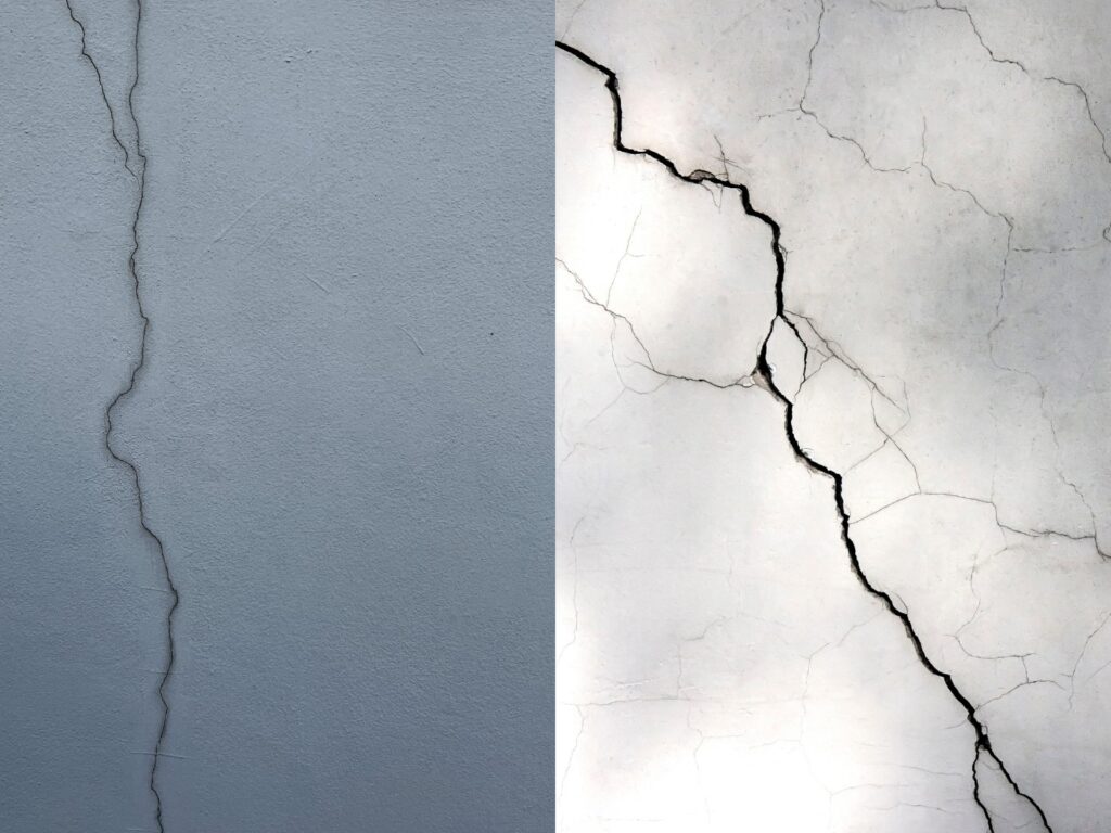 diferencia entre grieta y fisura